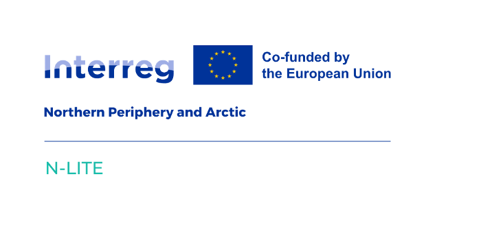 Logotyp, EU Interreg Northern Periphery and Arctic