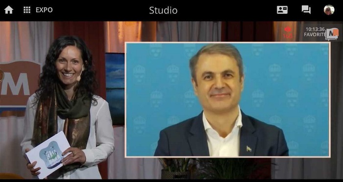 Elham Pourazar och Ibrahim Baylan