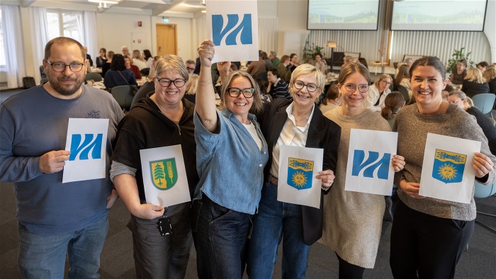 Örjan Larsson, Åsa Eriksson, Karin Paulander, Sara Lundberg, Magdalena Lindqvist och Malin Edlund.