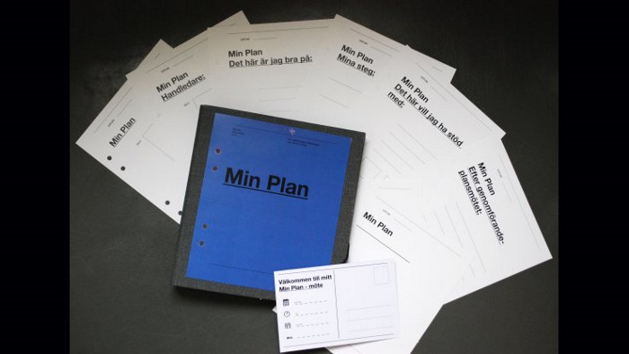 Beskrivning av innehållet i Min plan